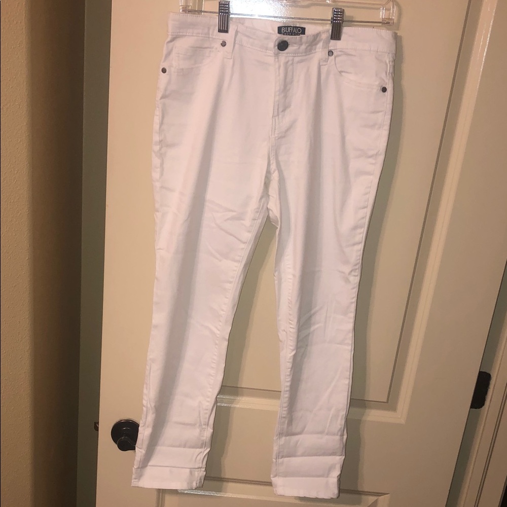 Buffalo David Bitton Women's White Skinny Jeans